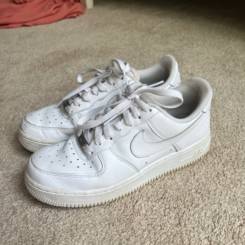 Womens White Nike Air Force 1s